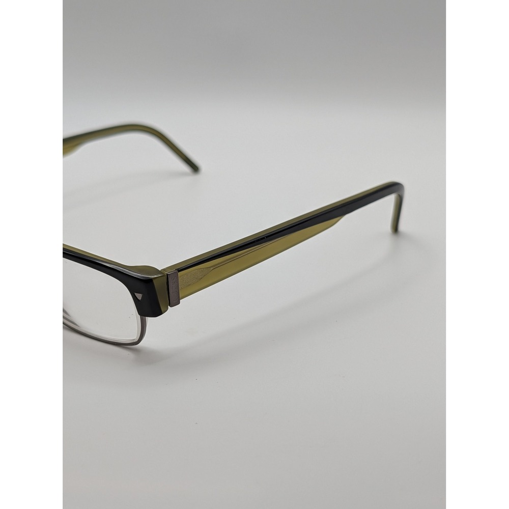Guess GU1546 Eyeglass Frames Only Black Green Full Rim Rectangle 52-17-145 - Picture 4 of 16